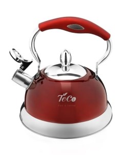 Чайник для плиты TC 125 BD бордовый 3л Teco