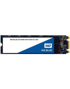 SSD накопитель Blue SATA III 2Tb M 2 2280 WDS200T2B0B Western digital