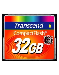 Карта памяти 32GB CompactFlash 133X TS32GCF133 Transcend