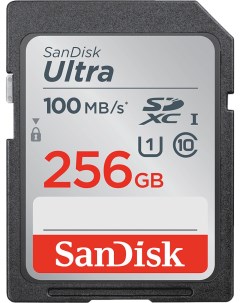 Карта памяти SDXC 256GB UHS I SDSDUNR 256G GN3IN Sandisk