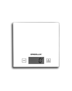 Кухонные весы ELX SK01 С01 белые Ergolux