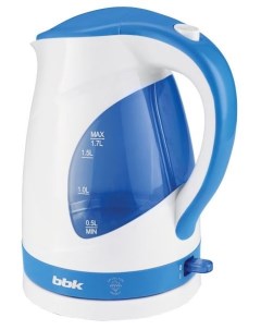 Чайник EK1700P белый голубой Bbk