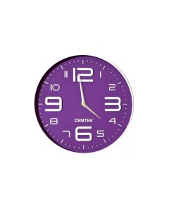 Часы настенные CT 7101 фиолетовый Centek