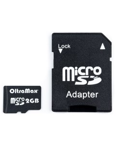Карта памяти MicroSD 2GB адаптер SD Oltramax