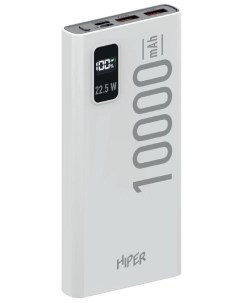 Внешний аккумулятор EP 10000 белый Hiper