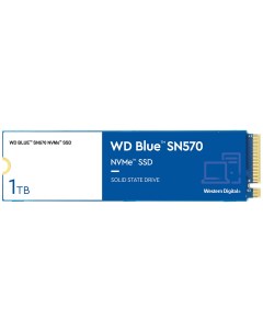SSD накопитель Blue SN570 1ТБ M2 2280 WDS100T3B0C Western digital