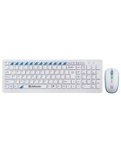 Комплект мыши и клавиатуры Skyline 895 Nano W белый 45895 Defender