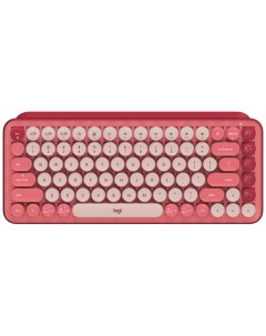 Клавиатура POP Keys розовый красный 920 010718 Logitech