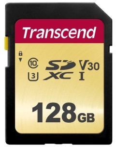Карта памяти SD 128GB TS128GSDC500S Transcend