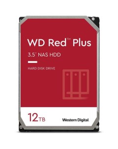 Жесткий диск Red Plus 12ТБ 3 5 7200RPM WD120EFBX Western digital