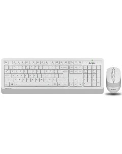 Комплект мыши и клавиатуры FG1010 USB белый A4tech