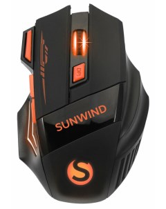 Компьютерная мышь SW M715GW черный Sunwind
