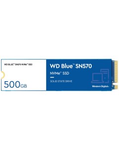 SSD накопитель BLUE M 2 2280 500GB WDS500G3B0C Western digital