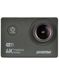 Автомобильный видеорегистратор FreeDrive Action 4K WiFi Digma