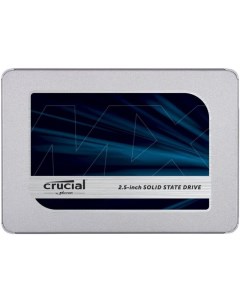 SSD накопитель MX500 500Gb 2 5 SATA III CT500MX500SSD1 Crucial