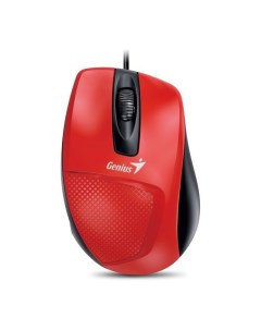 Компьютерная мышь DX 150X красный чёрный USB Genius