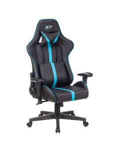 Кресло X7 GG 1200 черный голубой A4tech