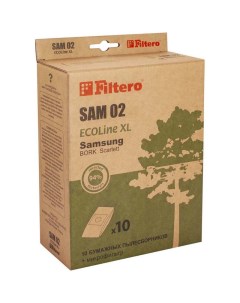 Мешок для пылесоса SAM 02 10 ECOLine XL Filtero