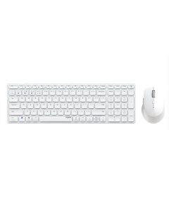 Комплект мыши и клавиатуры 9700M белый 14522 Rapoo