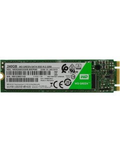 SSD накопитель Green SATA III 240Gb M 2 2280 WDS240G2G0B Western digital