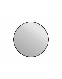Зеркало ECLIPSE smart 80x80 с подсветкой круглое черная рамка 64147 Cersanit