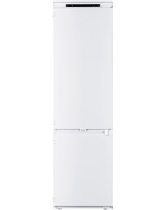 Встраиваемый холодильник RFCB 455F NFW inverter Hiberg