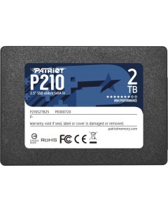 SSD накопитель P210 SATA2 5 2TB P210S2TB25 Patriòt