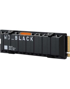 SSD накопитель SN850 M 2 2280 500GB BLACK WDS500G1XHE Western digital