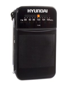 Радиоприёмник H PSR110 черный Hyundai