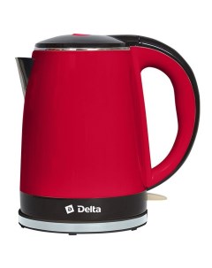 Чайник DL 1370 красный с черным Дельта