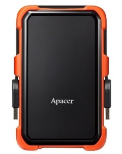 Внешний жесткий диск AC630 1TB 2 5 Black Orange AP1TBAC630T 1 Apacer