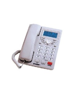 Проводной телефон 801 08 WHITE Vektor