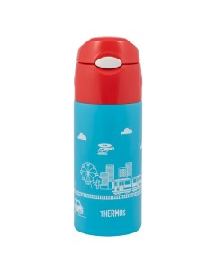 Термос FHL 401F BL 0 4л голубой красный с чехлом 320353 Thermos