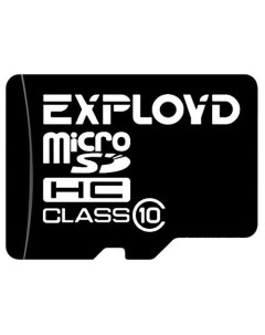 Карта памяти MicroSDHC 16GB Class10 Exployd