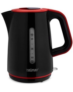 Чайник ZCK7620R BLACK RED Zelmer