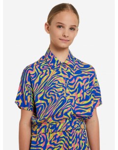 Рубашка с коротким рукавом для девочек Синий Termit