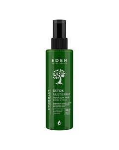 Спрей для лица волос и тела гидролаты чайного дерева и ромашки DETOX Hydrolat 200 Eden