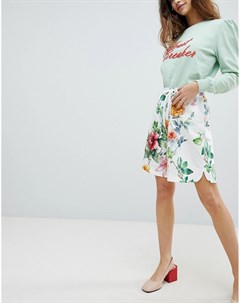Удлиненные шорты с цветочным принтом Soaked In Luxury Soaked in luxury