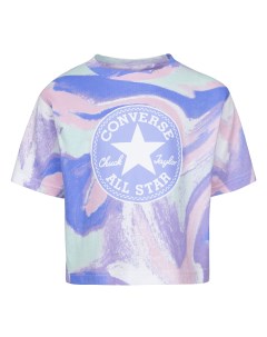 Детская футболка Детская футболка Dye Printed Boxy Tee Converse