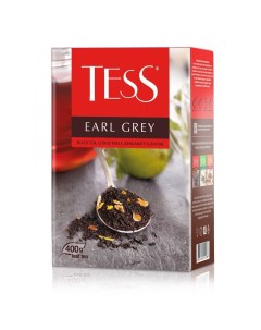 Чай черный Earl Grey листовой 400 г Tess