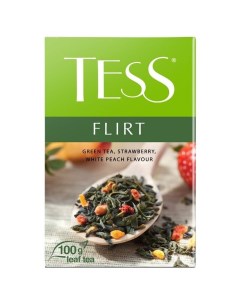 Чай листовой зеленый Flirt 100 г Tess