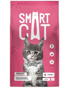 Корм для котят с ягненком 400 г Smart cat