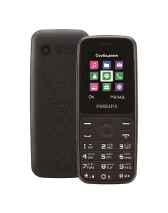 Мобильный телефон Philips черный Xenium Е6500 черный Xenium Е6500
