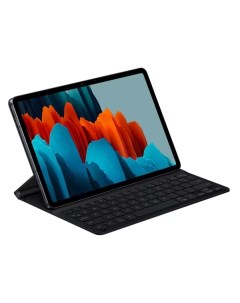 Чехол для планшетного компьютера Samsung с клавиатурой Tab S8 S7 чёрный с клавиатурой Tab S8 S7 чёрн