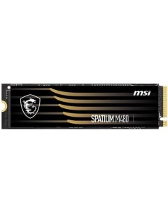 Внутренний SSD накопитель MSI SPATIUM M480 PCIe 4 0 NVMe M 2 1TB SPATIUM M480 PCIe 4 0 NVMe M 2 1TB Msi