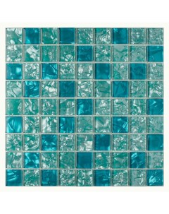 Стеклянная мозаика Glass Lazurit 29х29 см Orro mosaic