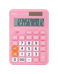 Калькулятор настольный EM210FPINK Deli