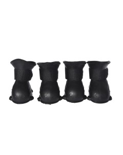 Ботинки для собак Rain S 4х3х5 5см черные Foxie