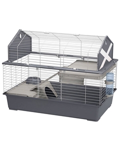Клетка для кроликов Barn 100 серая 96х57х73см Ferplast