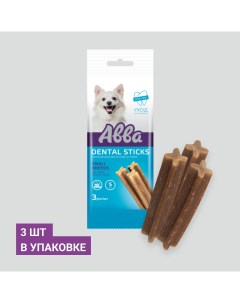 Dental sticks лакомство для собак мелких пород Палочки Дентал S 36г 3шт в упаковке Avva
